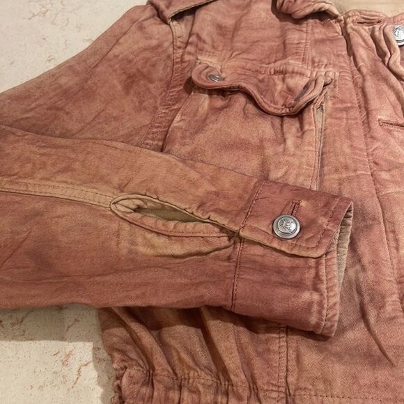 Free People not your brother’s surplus utility/military jacket SZ Xsmall - Picture 15 of 16